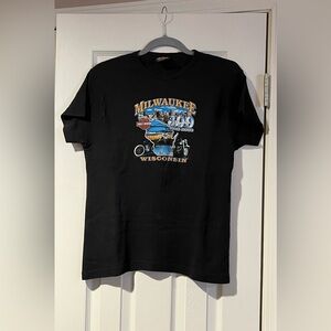 Harley-Davidson Black Milwaukee Graphic Tee